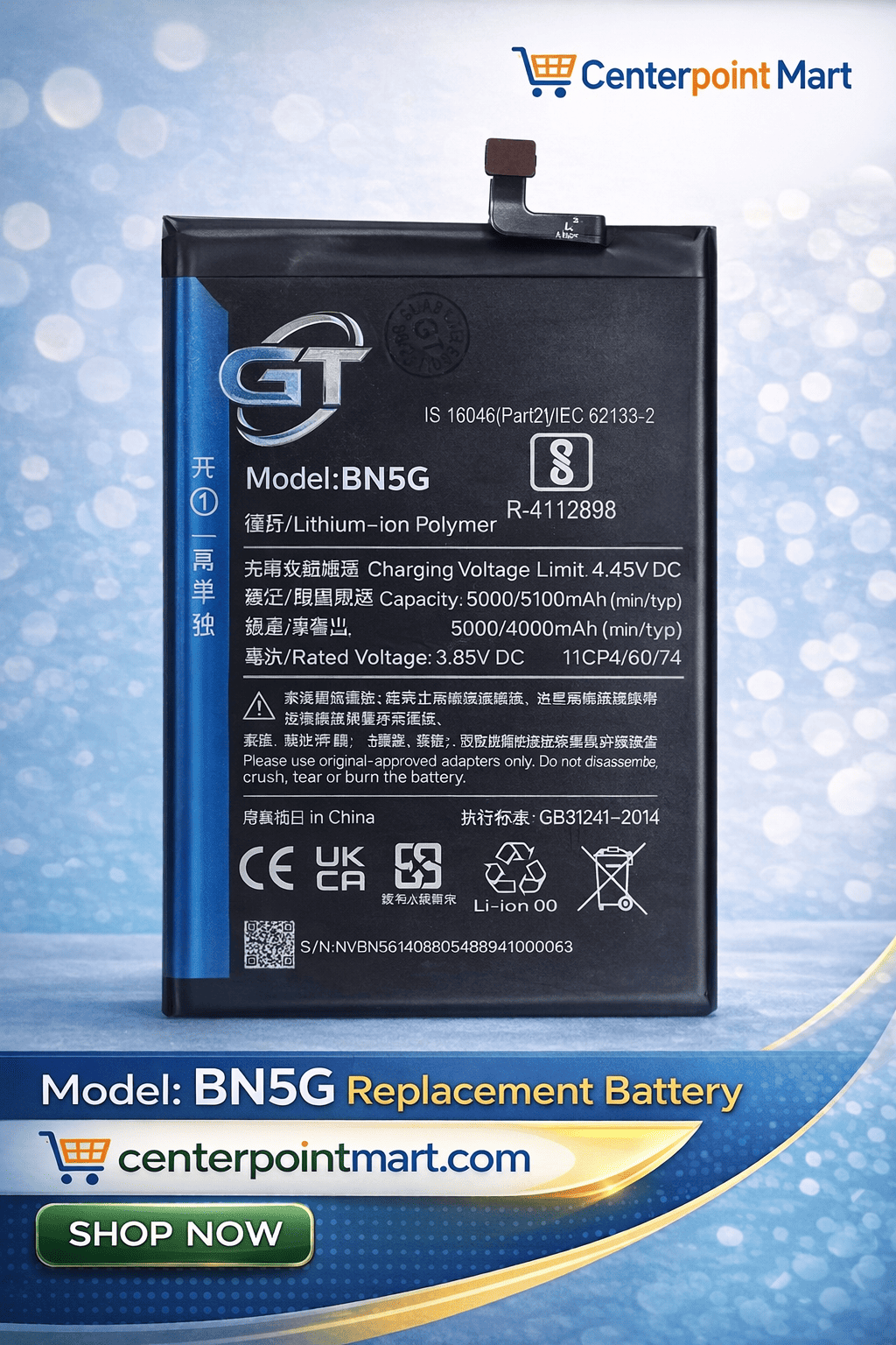 Xiaomi BN5G Battery
