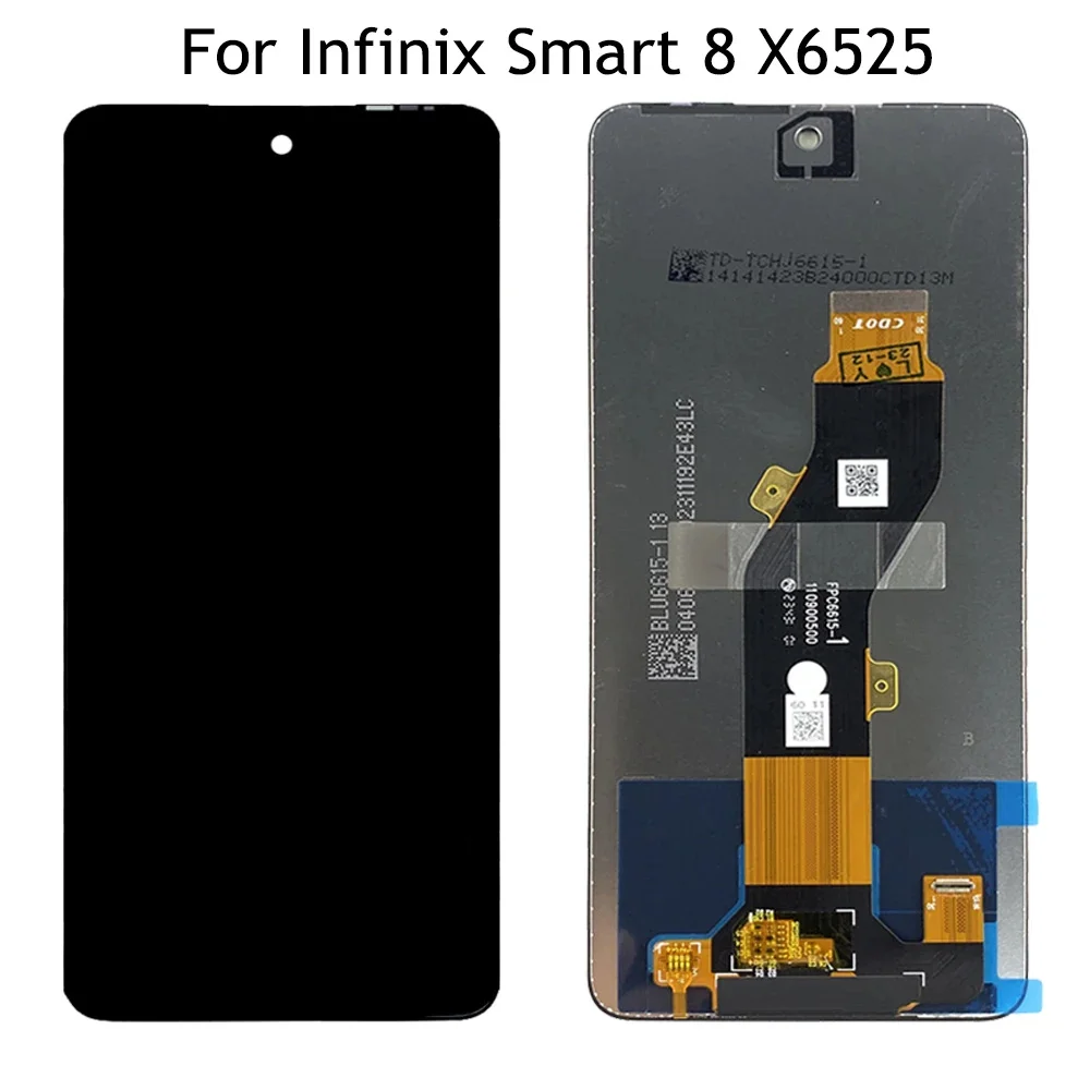 Infinix Smart 8 | itel P55 | 6525 | 6526 | 6528 LCD Display Touch Screen Replacement – Premium Quality