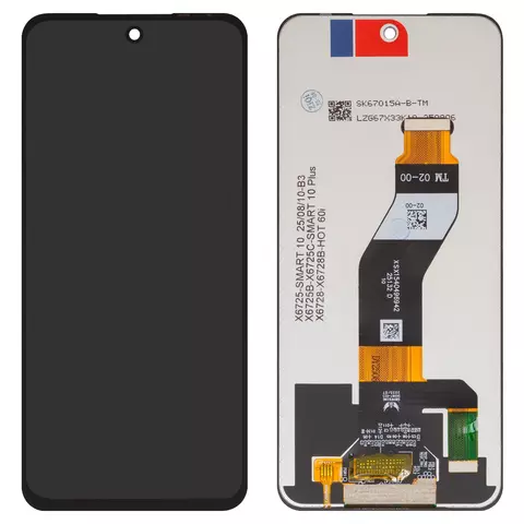 SMART10 | SMART10+ | X6725 | HOT60i | X6728 | HOT60 5G | X6726 | SPARK40 | KM5 LCD Display Touch Screen Replacement – Premium Quality
